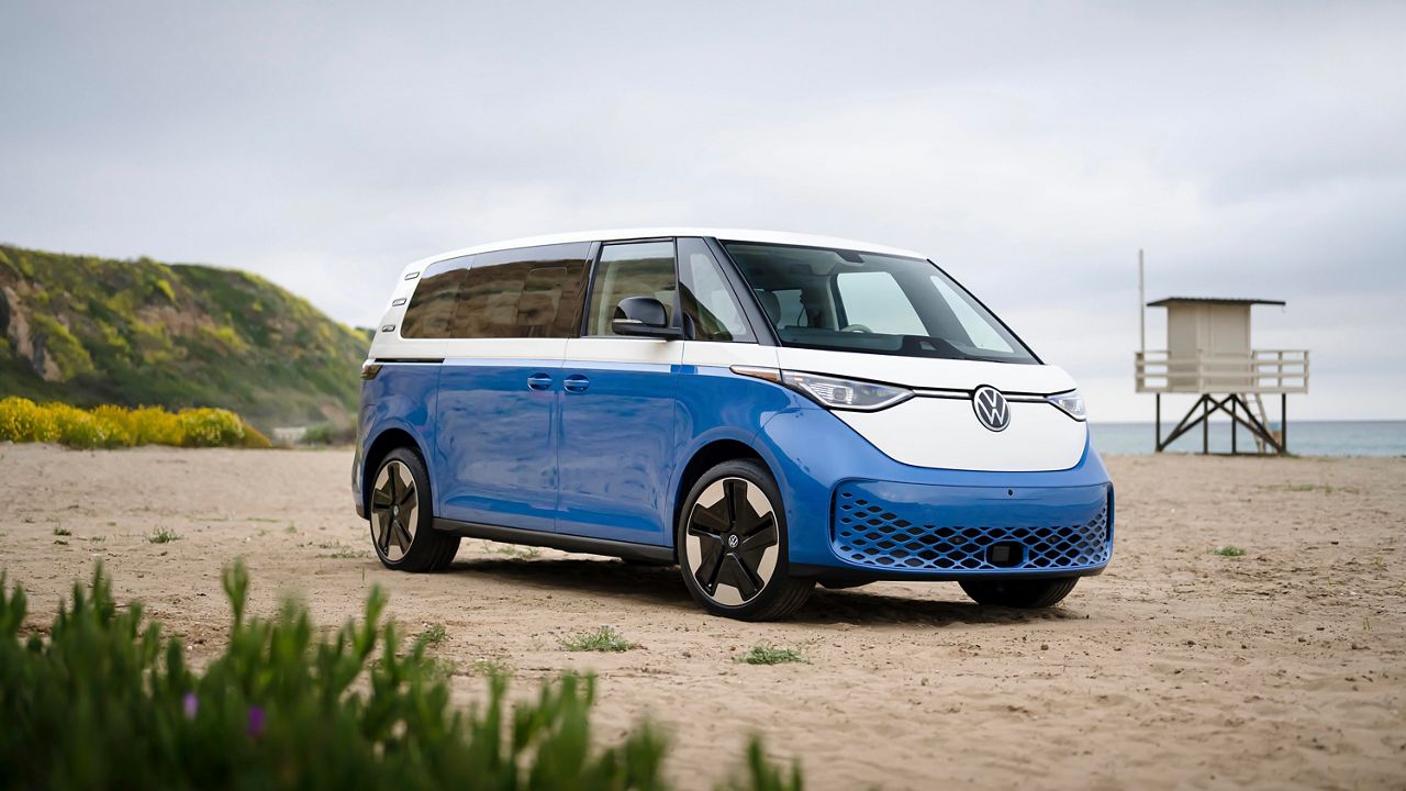 VW introduces threerow ID. Buzz in Huntington Beach